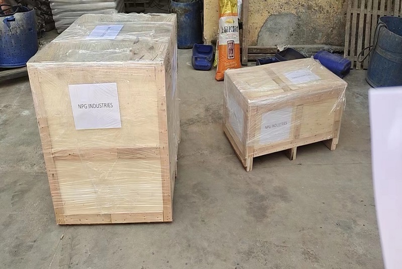 カナダに出荷された17-4ステンレス鋼鋳造タイル&ステリテ6型ライナー