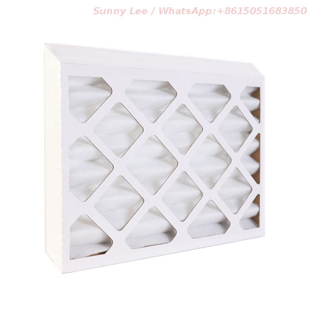 ペーパー フレーム プレートの一次エア フィルター